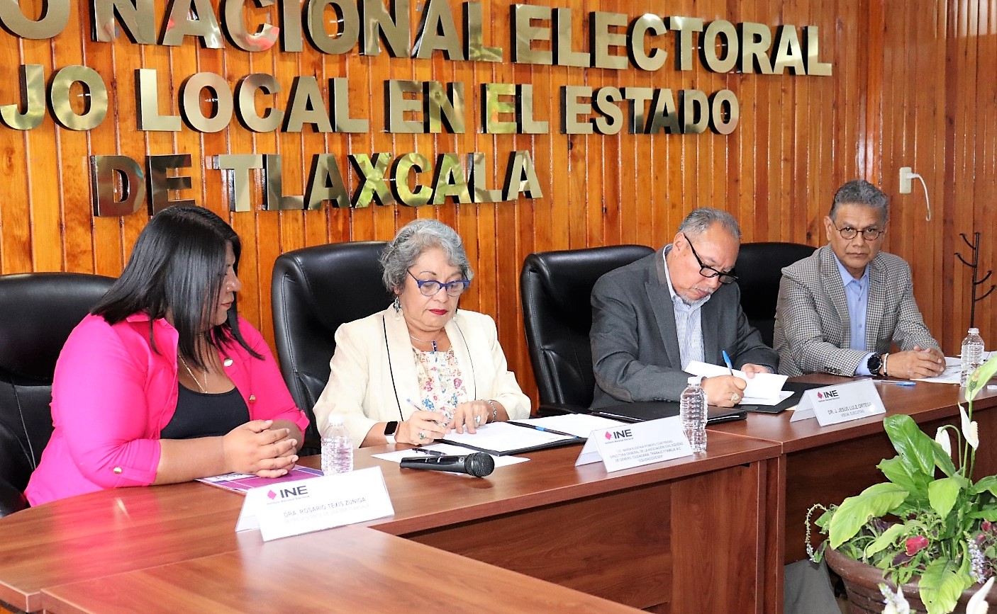 INE y Equidad/DDeser activan programa a favor de género femenino tlaxcalteca